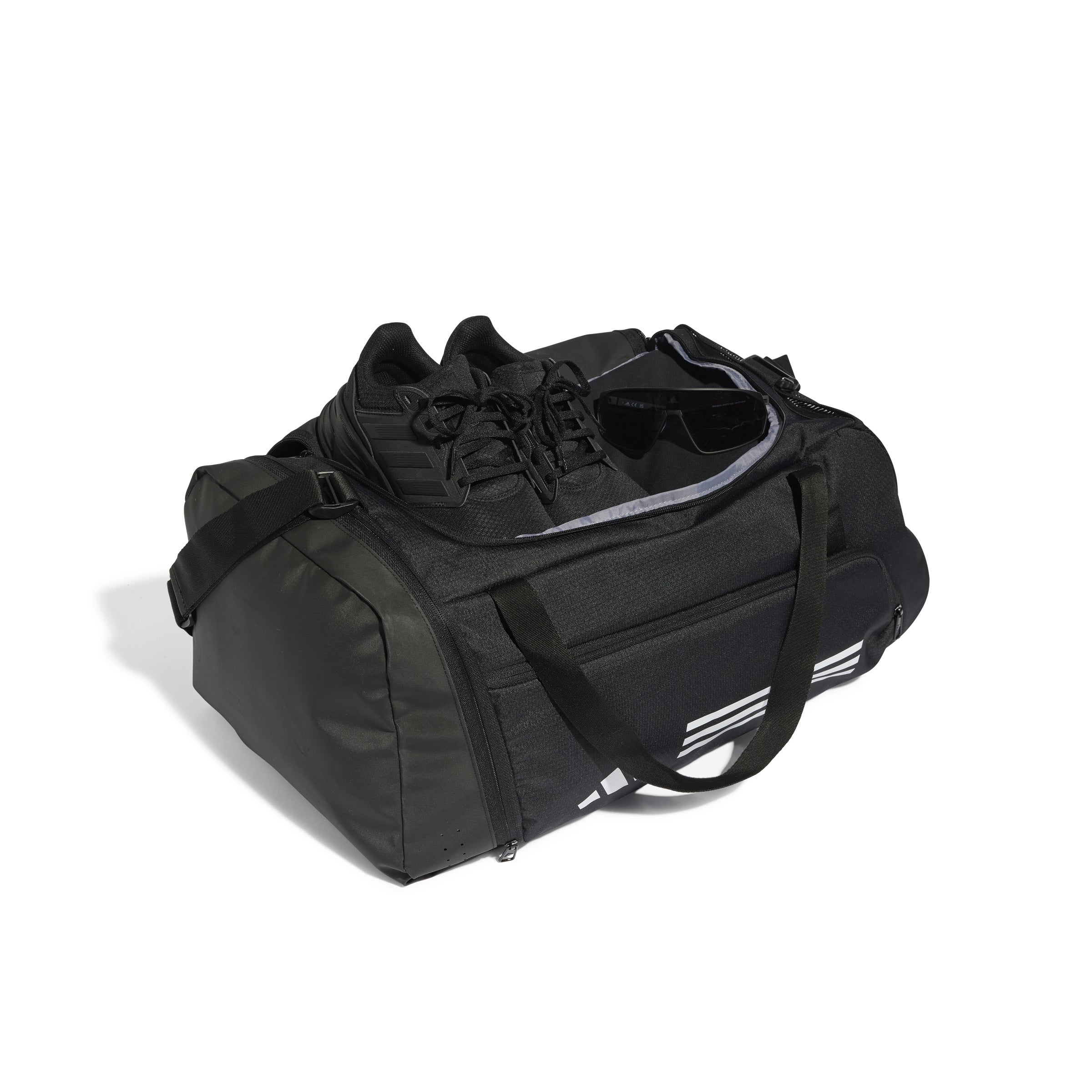 ADIDAS ESSENTIALS 3-STRIPES DUFFEL BAG MEDIUM