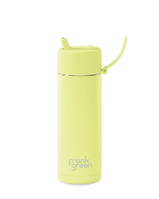 FRANK GREEN 20OZ STAINLESS STEEL/CERAMIC BOTTLE WITH FLIP LID