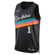 NIKE SAN ANTONIO SPURS CITY EDITION SWINGMAN JERSEY - WEMBANYAMA