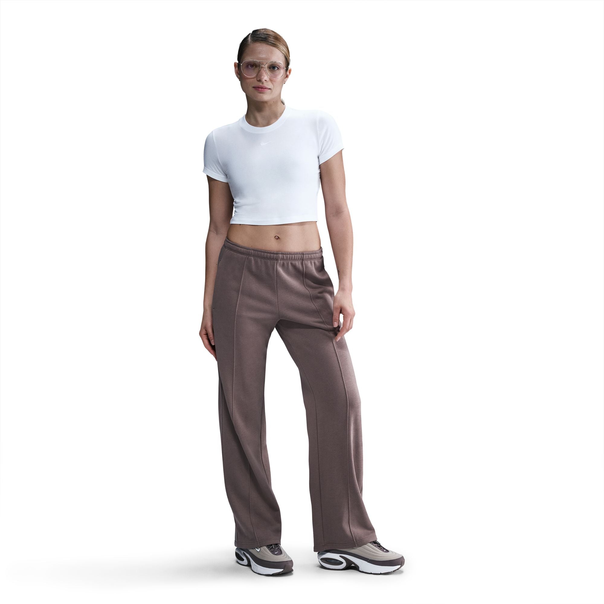 NIKE WOMENS CROPPED TEE