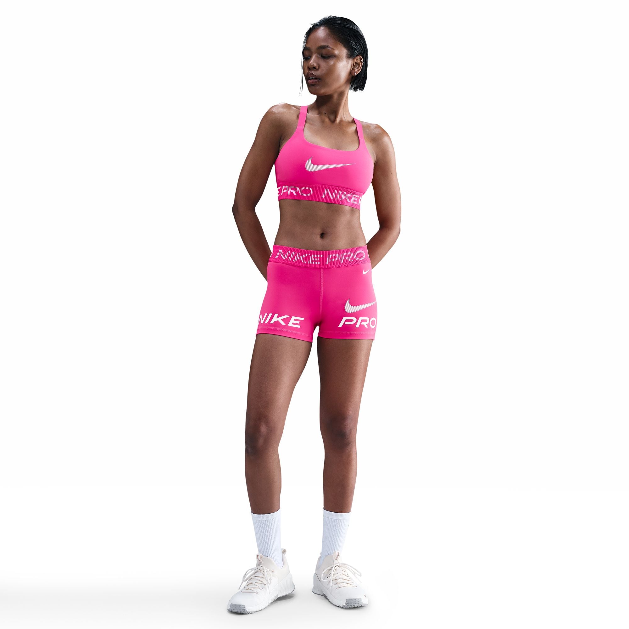 NIKE PRO WOMENS 365 MID-RISE 3" SHORT