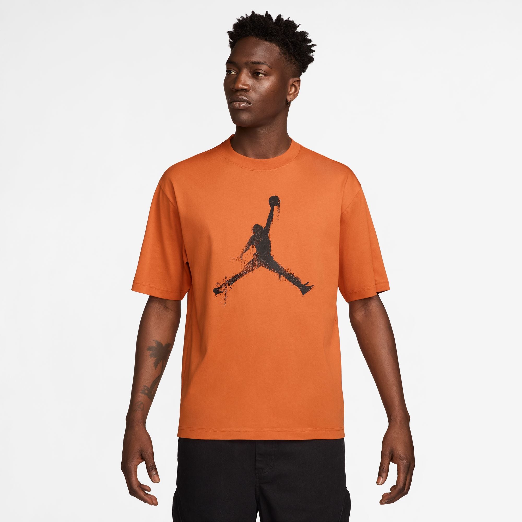 JORDAN M BRK COL JUMPMAN SS CREW