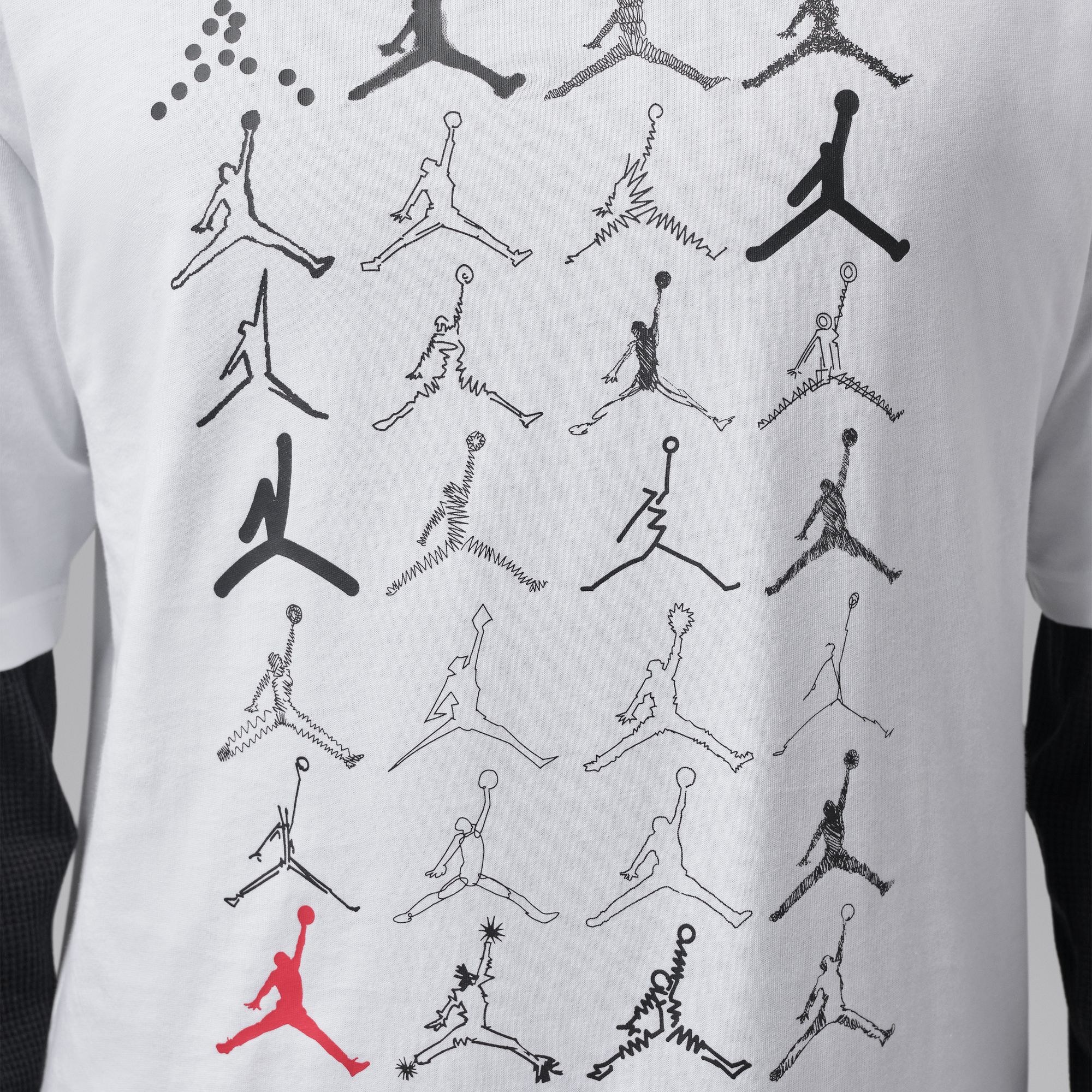 JORDAN MENS BROOKLYN JUMPMAN GRAPHIC TEE