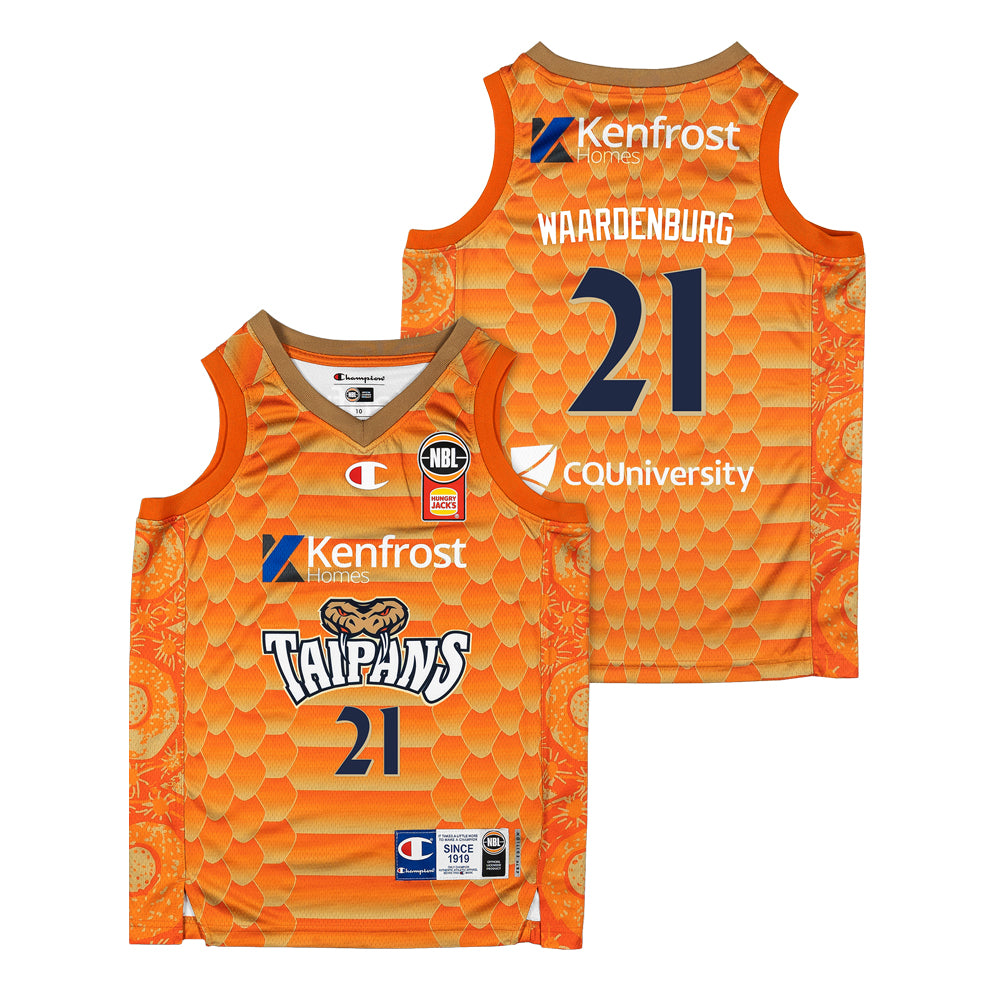 CAIRNS TAIPANS YOUTH PRIMARY JERSEY-WAARDENBURG