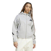 ADIDAS WOMENS Z.N.E. FULL-ZIP HOODIE