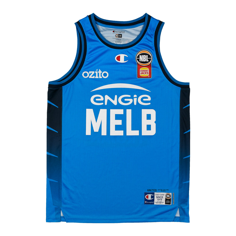 MELBOURNE UNITED ALTERNATE JERSEY-BLUE