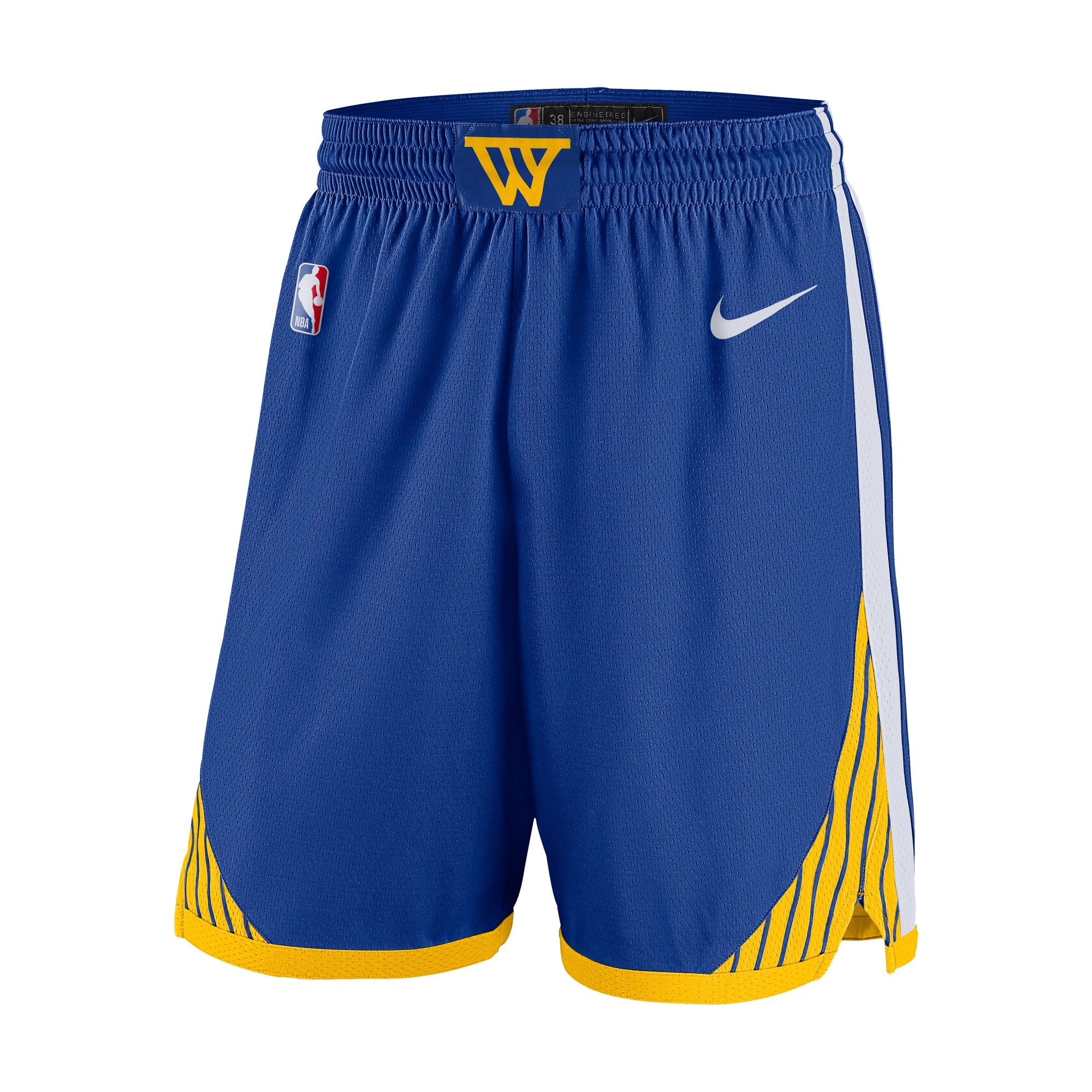 NIKE GOLDEN STATE WARRIORS SWINGMAN SHORTS ICON 2024