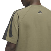 ADIDAS BASKETBALL SHORT SLEEVE SWEATSHIRT