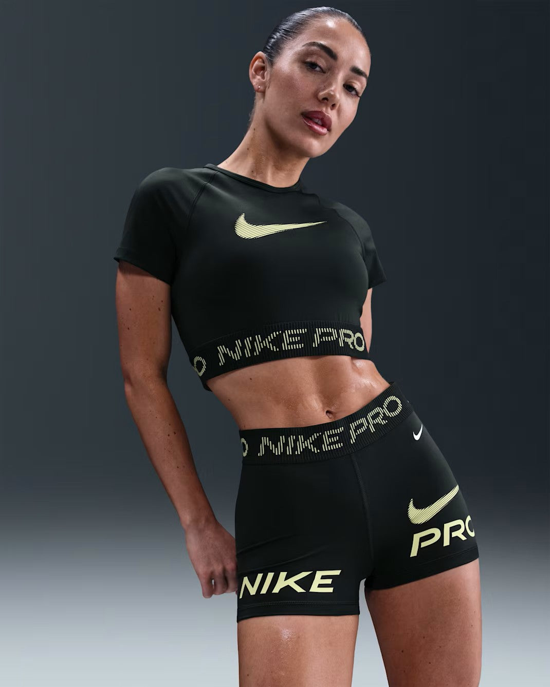 NIKE PRO WOMENS MID-RISE 365 3" SHORT