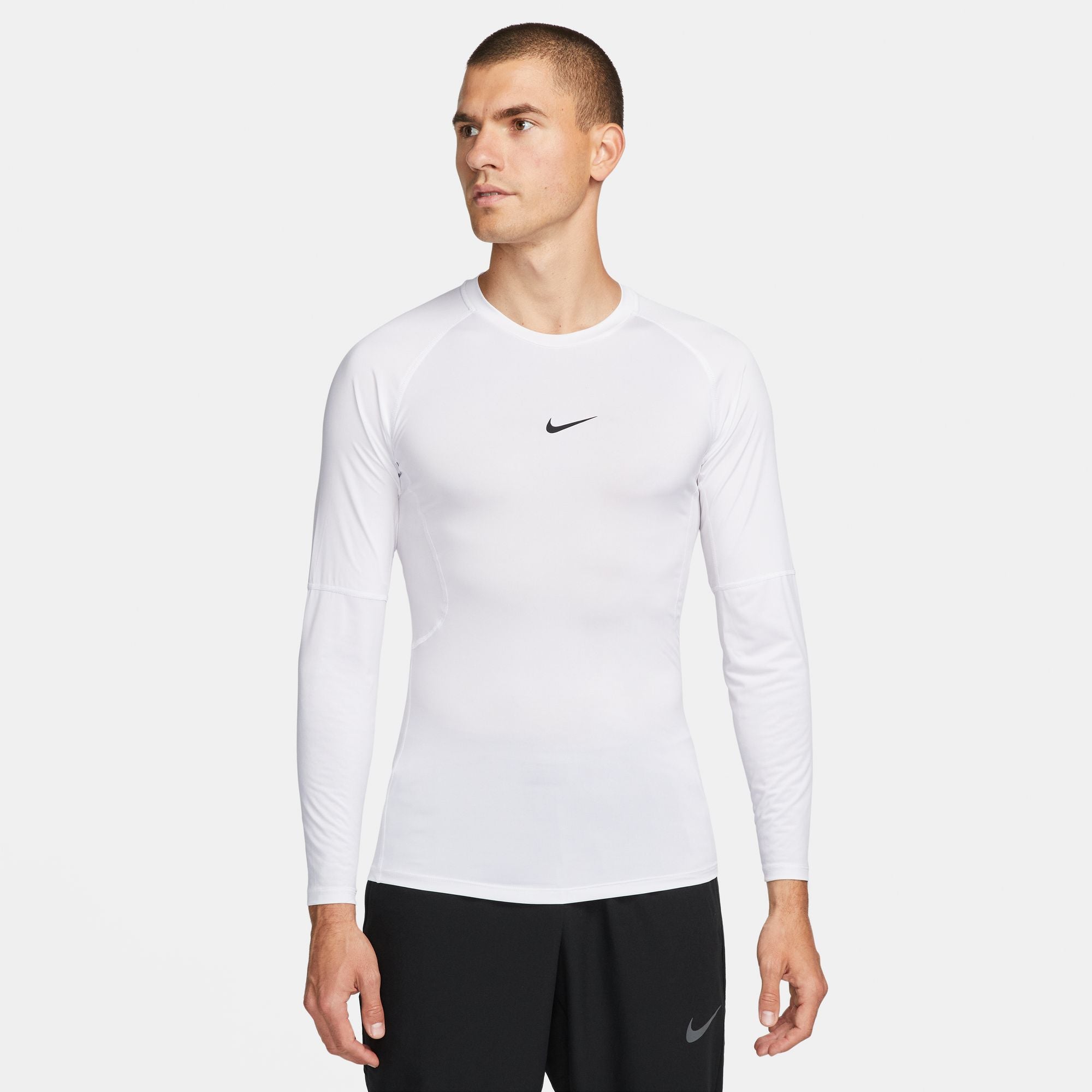 NIKE MENS PRO DRI-FIT LONG SLEEVE TIGHT TOP