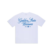 NEW ERA TEE CURSIVE GOLWAR WHI