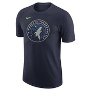 NIKE MENS MINNESOTA TIMBERWOLVES ESSENTIAL LOGO TEE