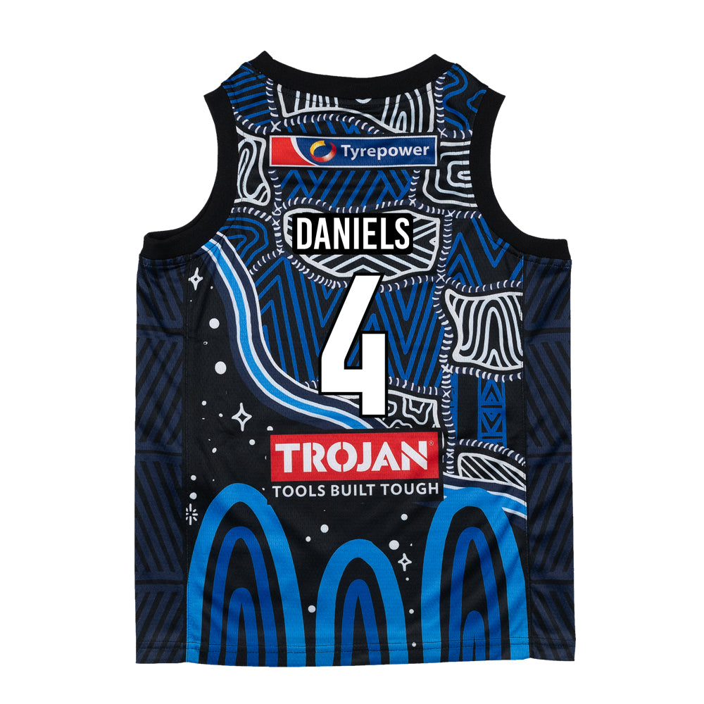 YOUTH INDIGENOUS ROUND NECK JERSEY-MELBOURNE UNITED