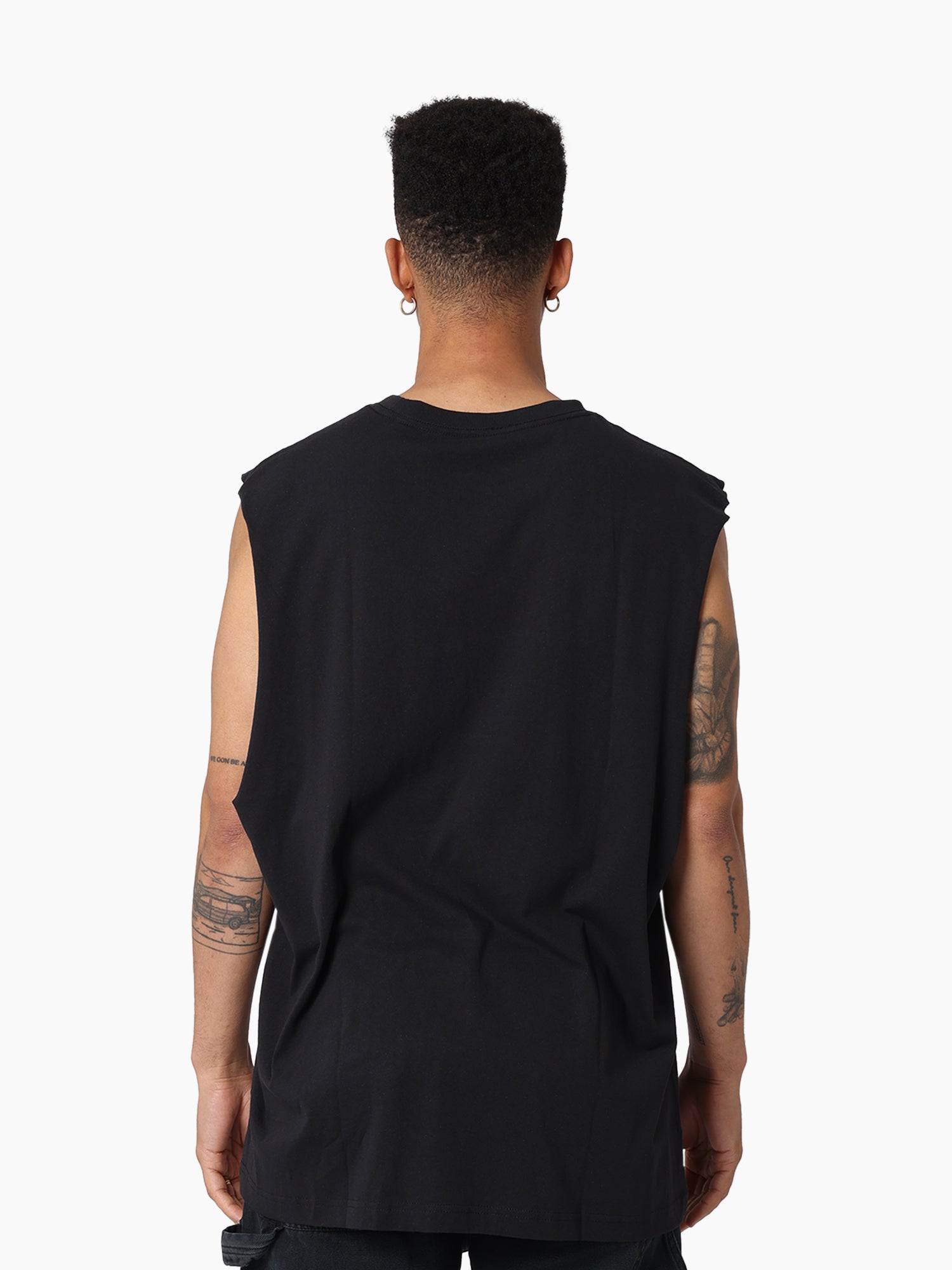 MITCHELL & NESS HORNETS HARDLIGHT MUSCLE TEE