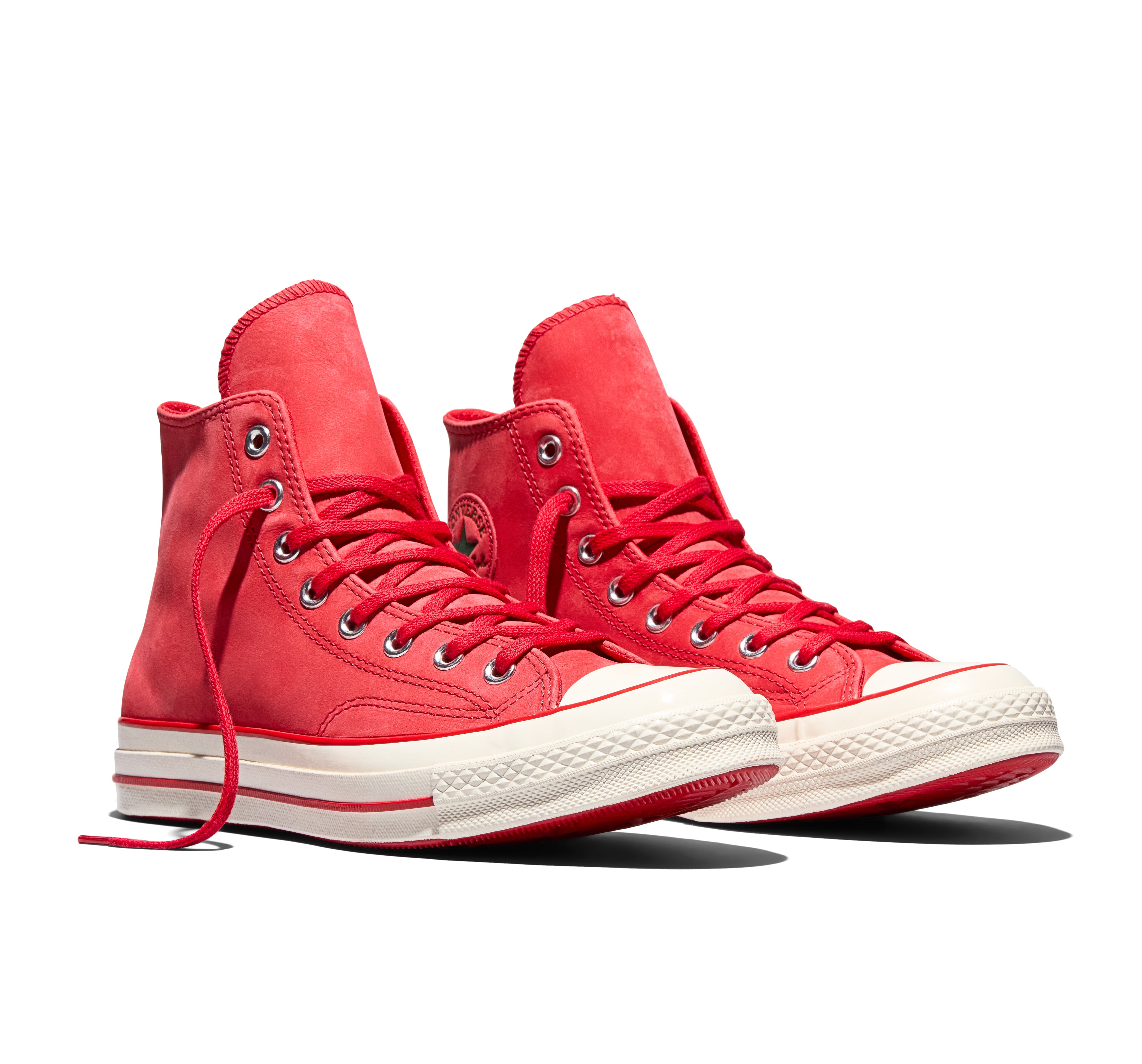 CONVERSE CHUCK 70 NUBUCK LEATHER HIGH TOP RED