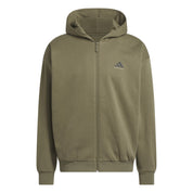 ADIDAS BASKETBALL FULL-ZIP HOODIE