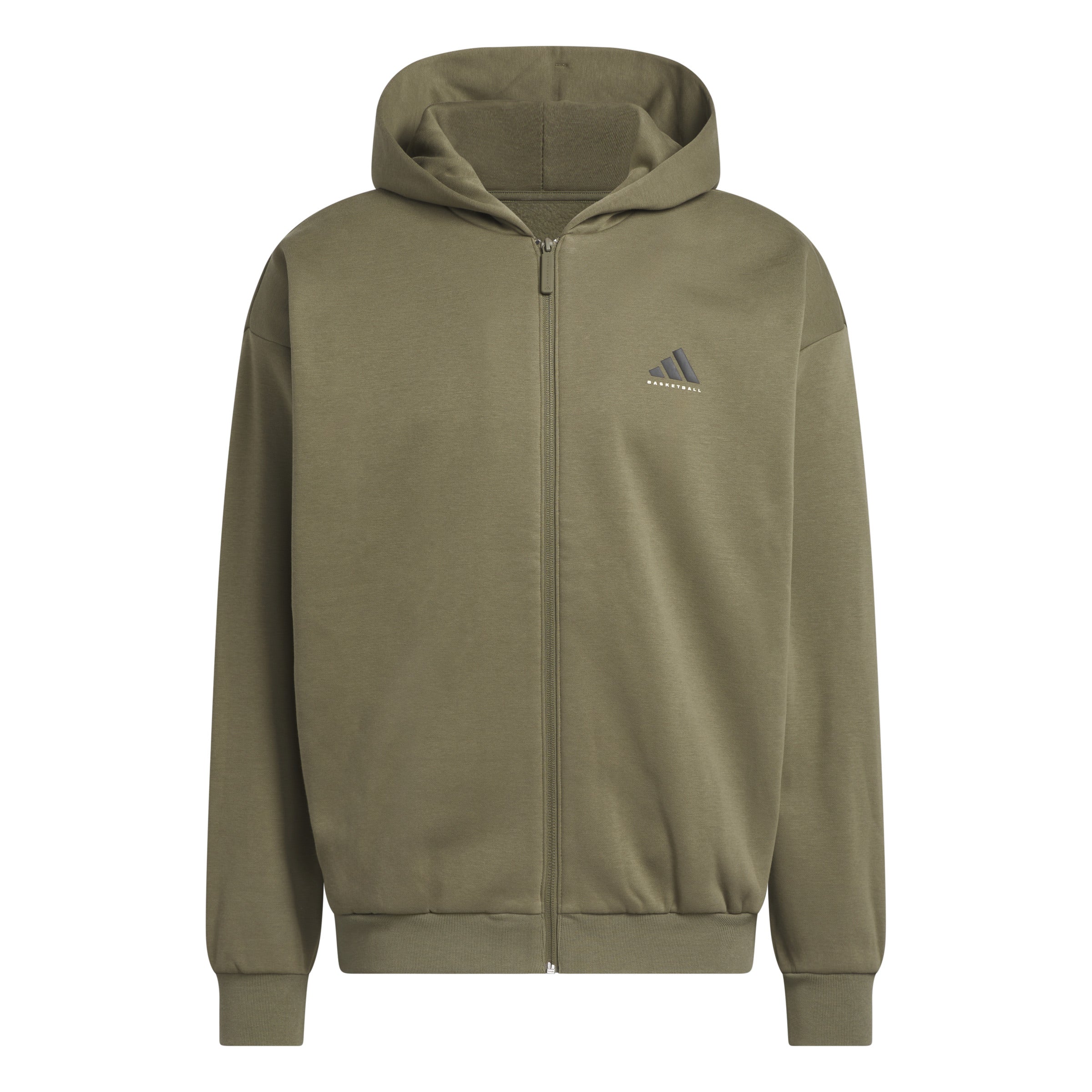 ADIDAS BASKETBALL FULL-ZIP HOODIE