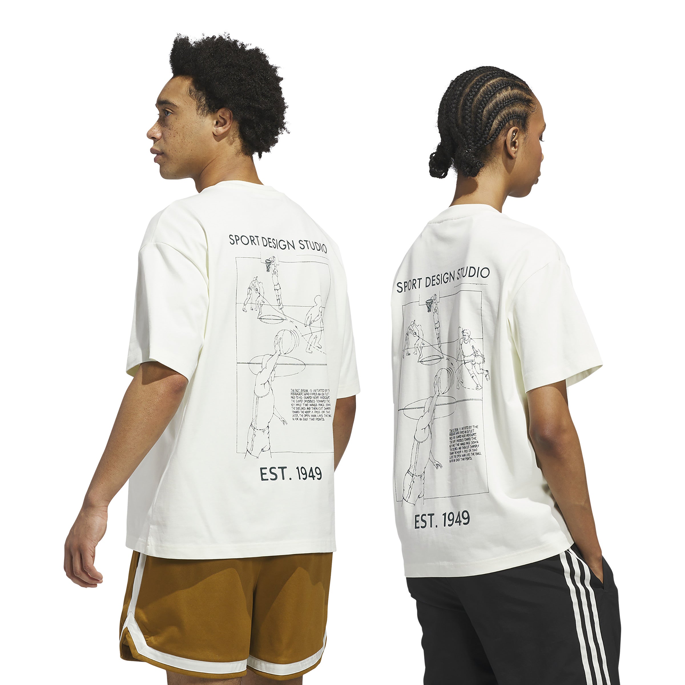 ADIDAS SPORTS DESIGN FAST BREAK TEE