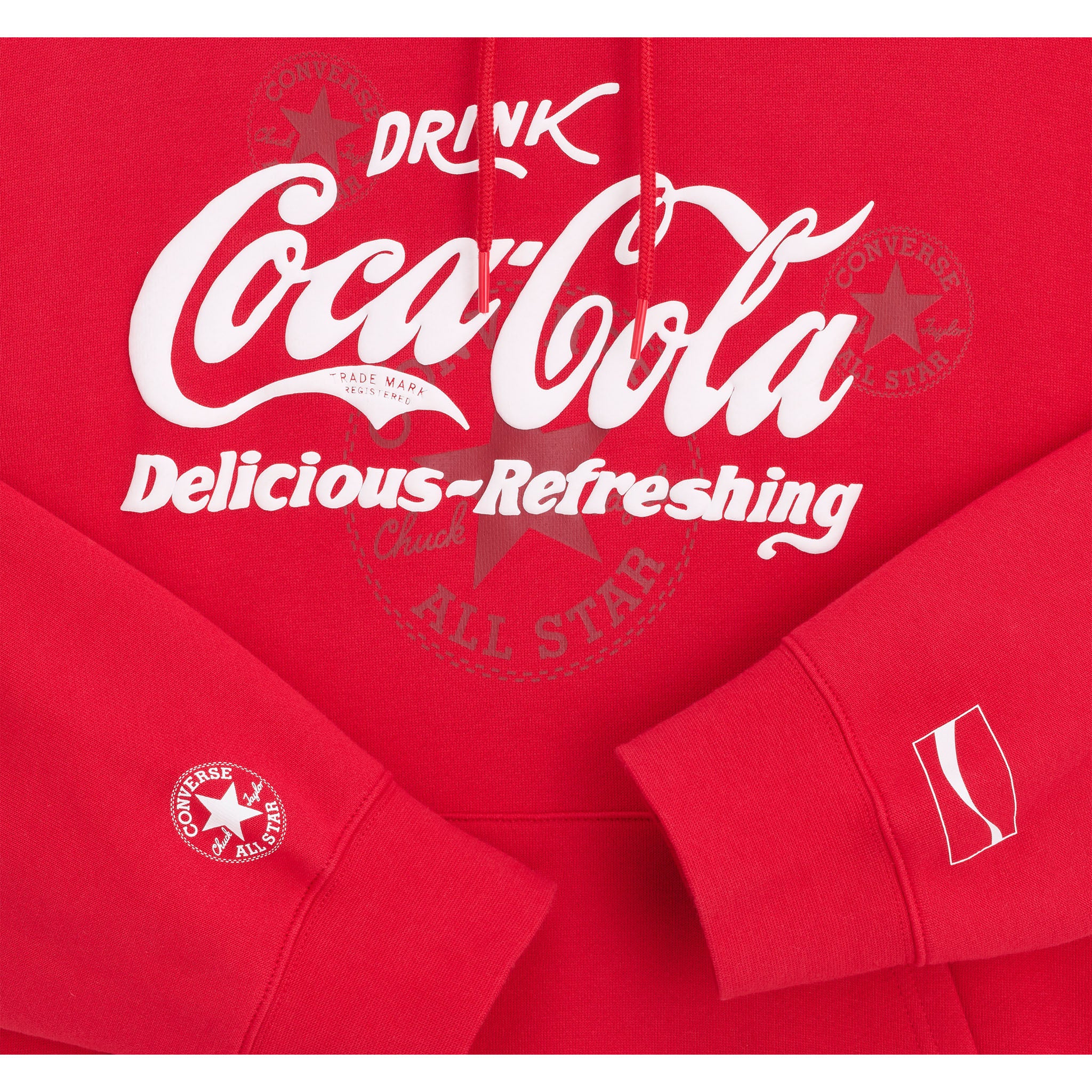 CONVERSE X COCA-COLA HOODIE RED