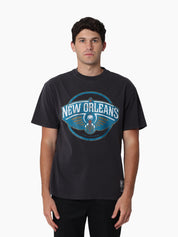 MITCHELL & NESS NEW ORLEANS PELICANS VINTAGE TEE