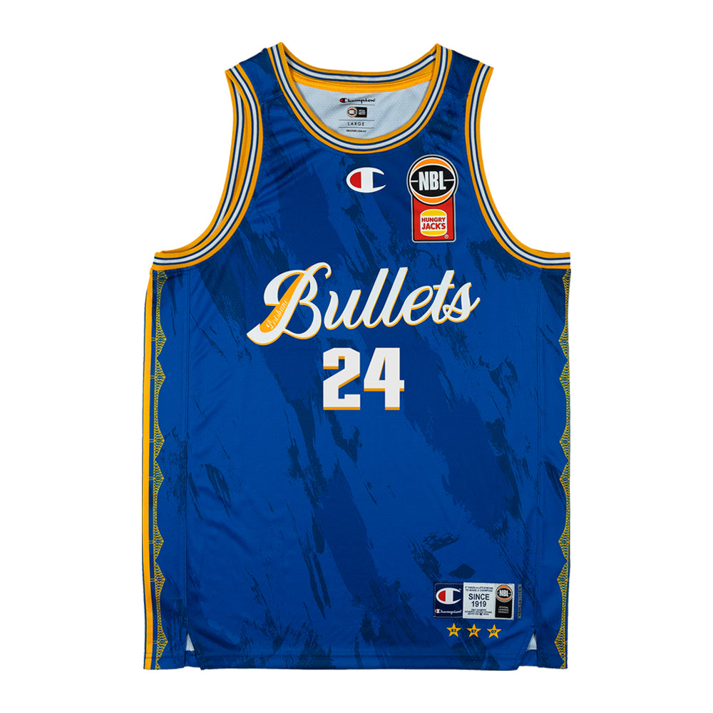 Brisbane Bullets Primary Jersey-Harrison