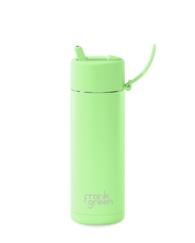 FRANK GREEN 20OZ STAINLESS STEEL/CERAMIC BOTTLE WITH FLIP LID