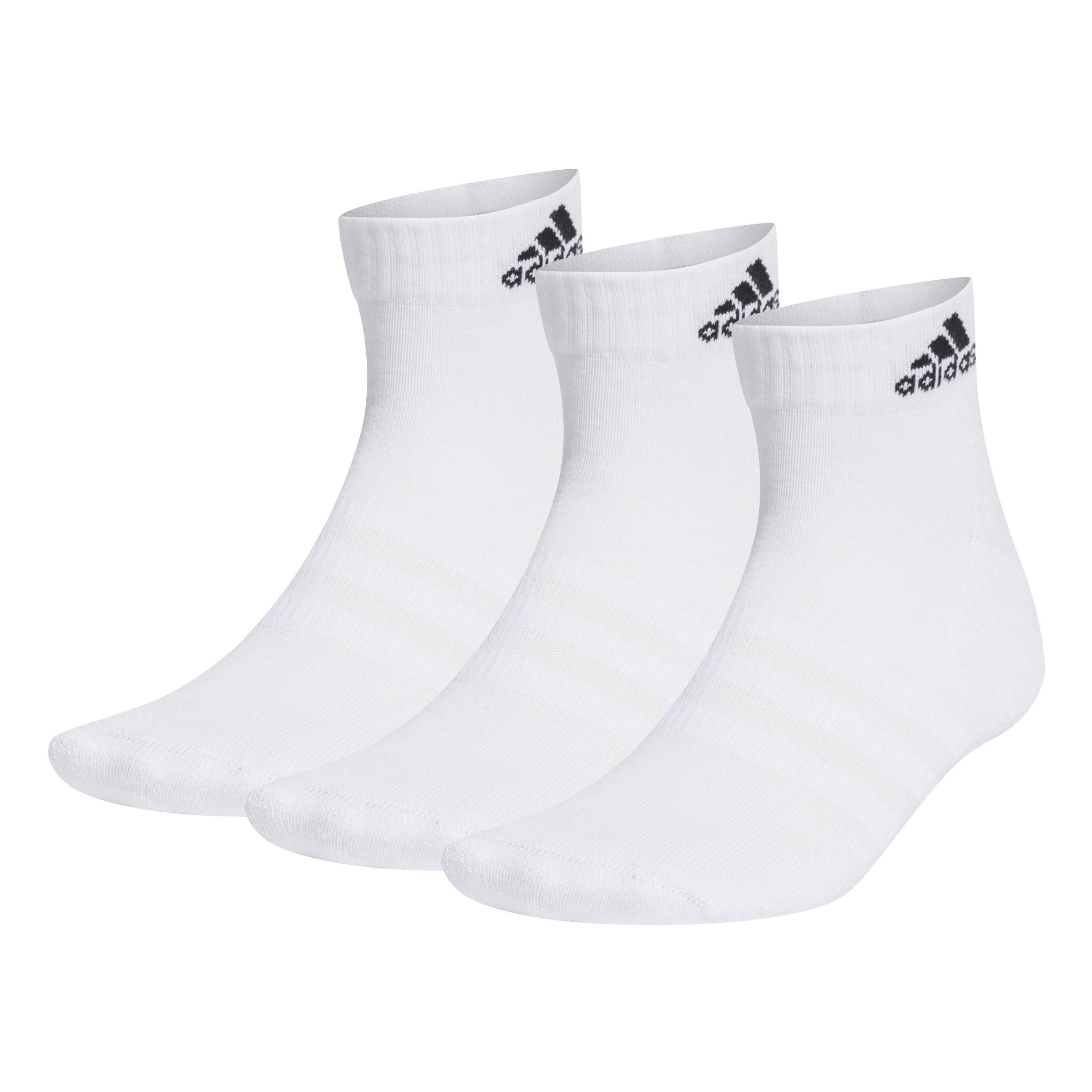 ADIDAS CUSHIONED ANKLE  SOCKS - 3 PACK