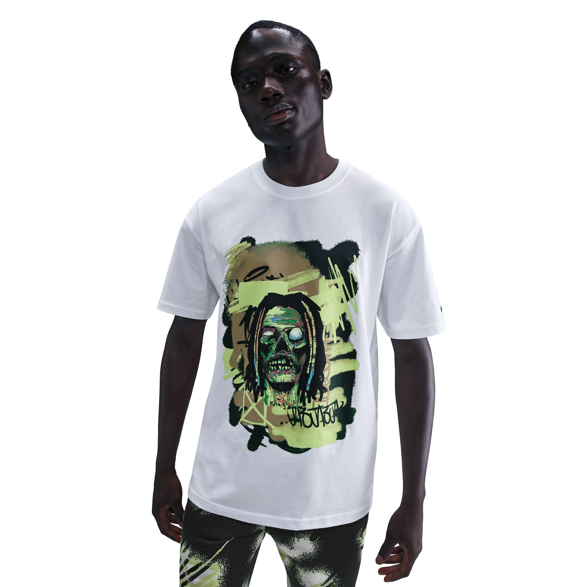 NIKE JA MORANT MENS TEE M90 ZOMBIE