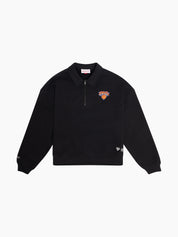 MITCHELL & NESS BOXY 1/4 ZIP CREW KNKS
