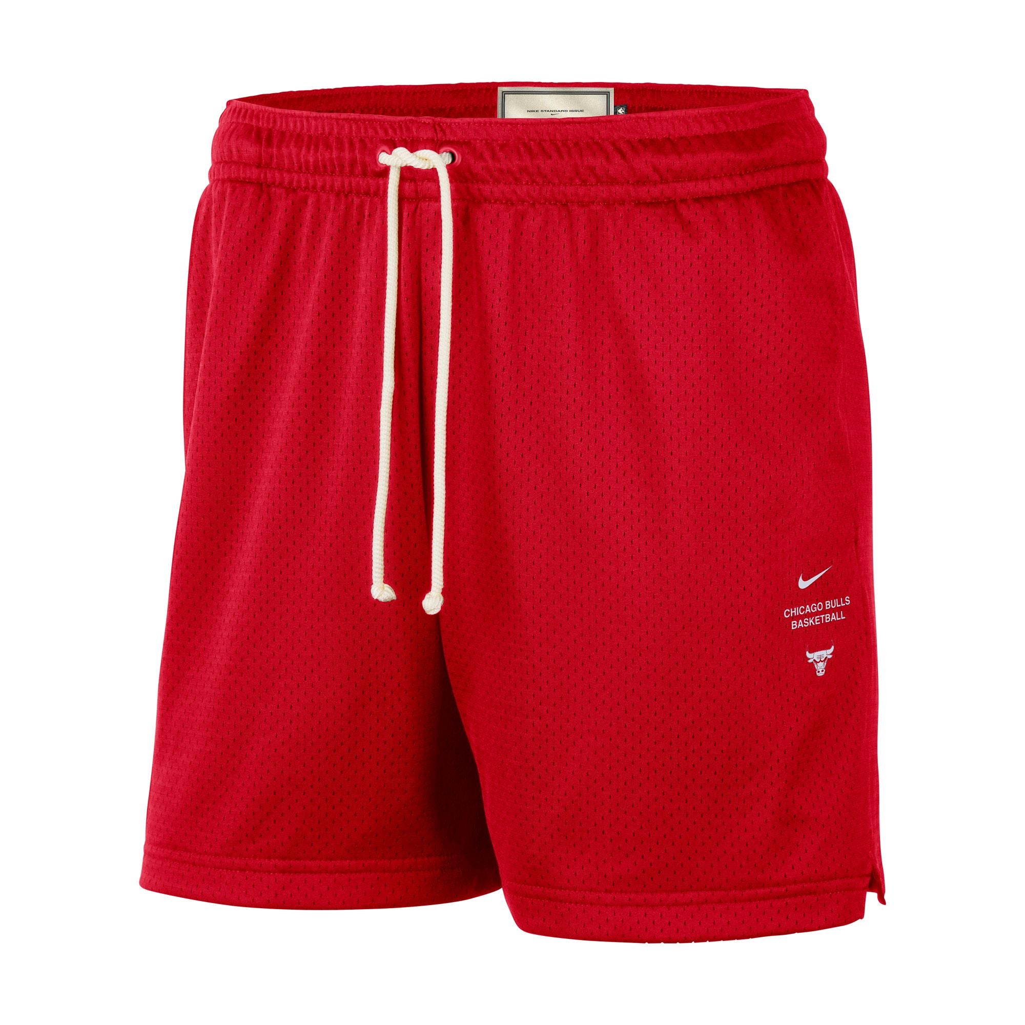 NIKE MENS CHICAGO BULLS 5" MESH SHORT