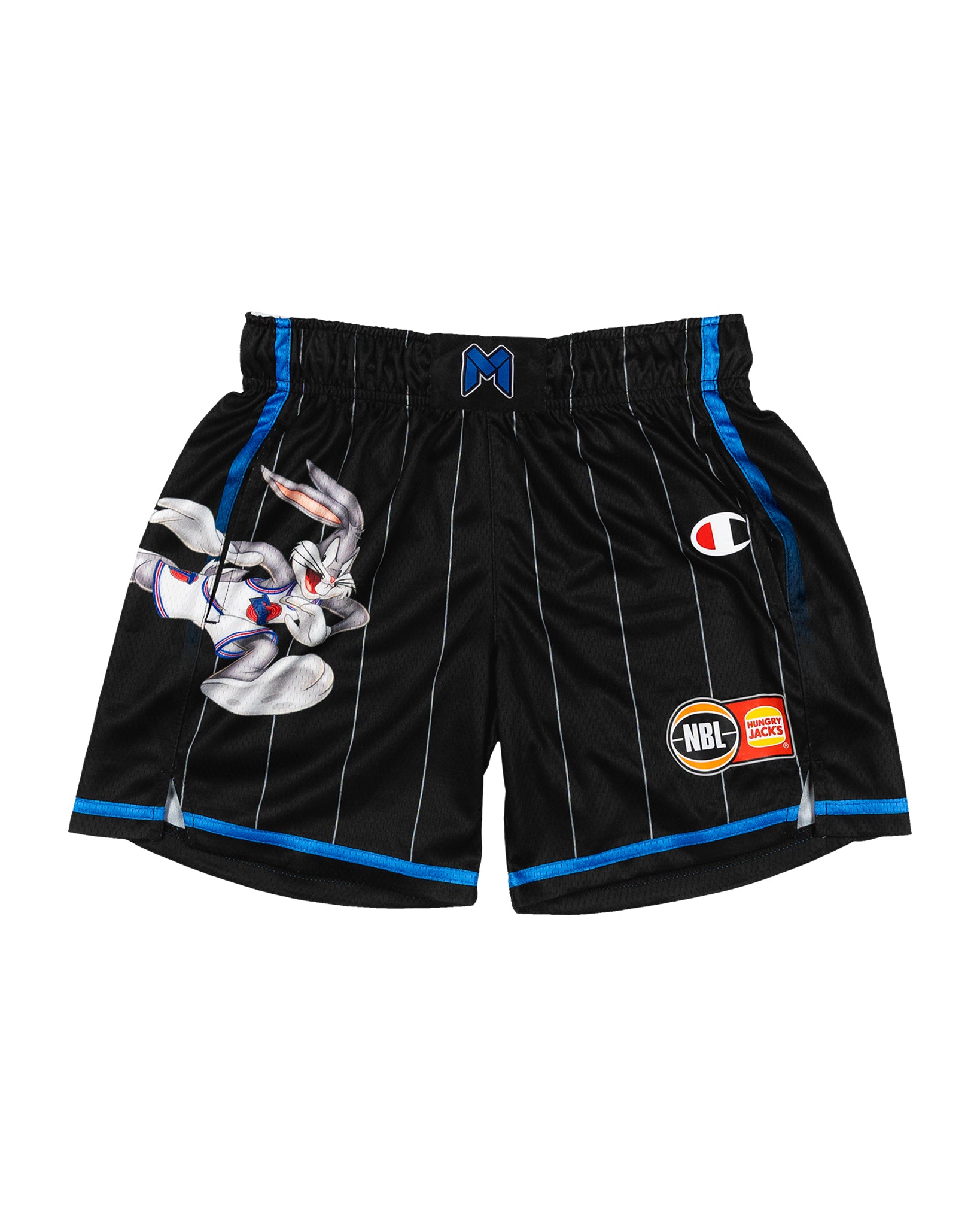YOUTH SPACE JAM SHORTS - MELBOURNE UNITED BLANK