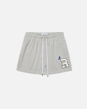 RYOKO RAIN CLASSIC MESH SHORTS - SILVER