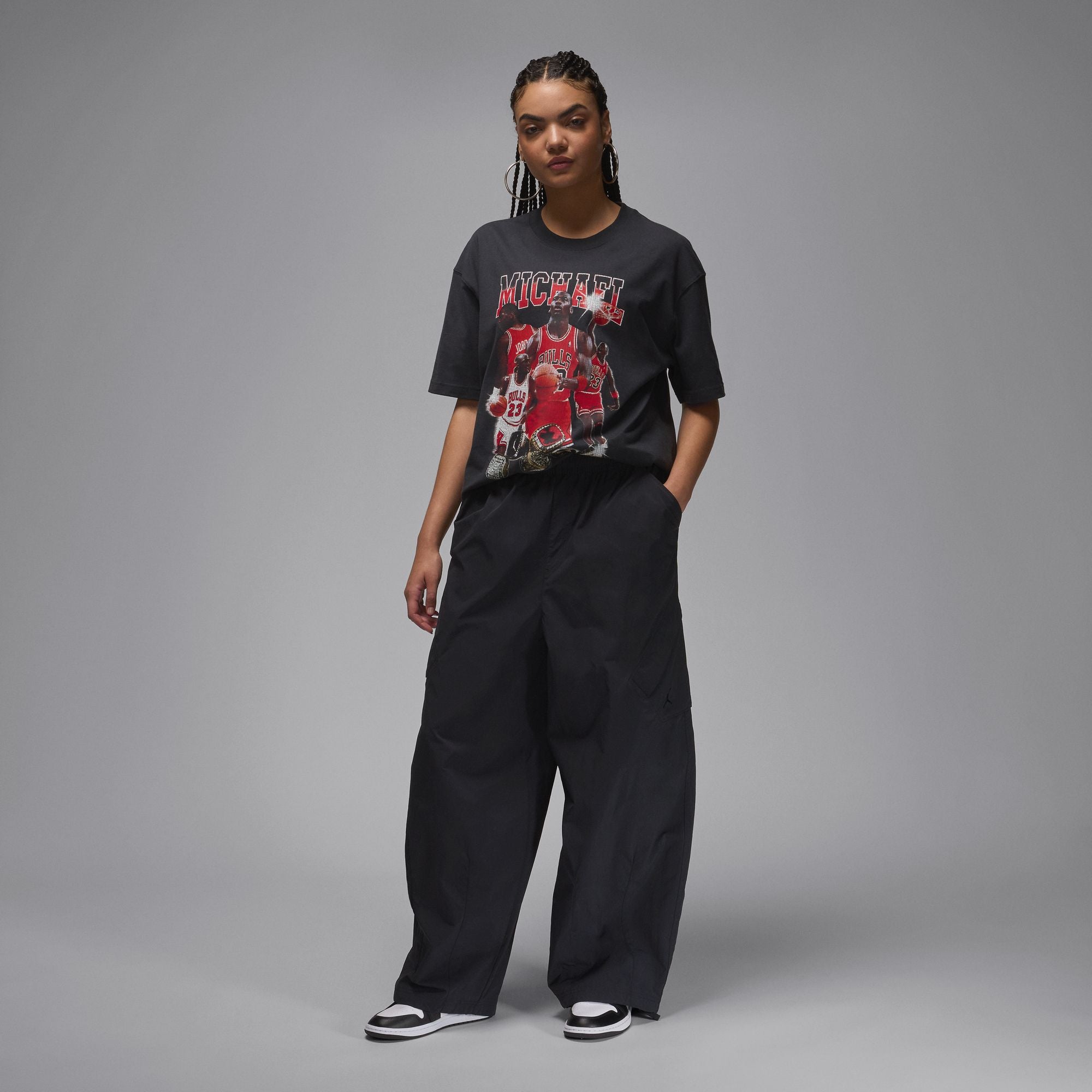JORDAN WOMENS FLIGHT CHICAGO PARACHUTE PANT