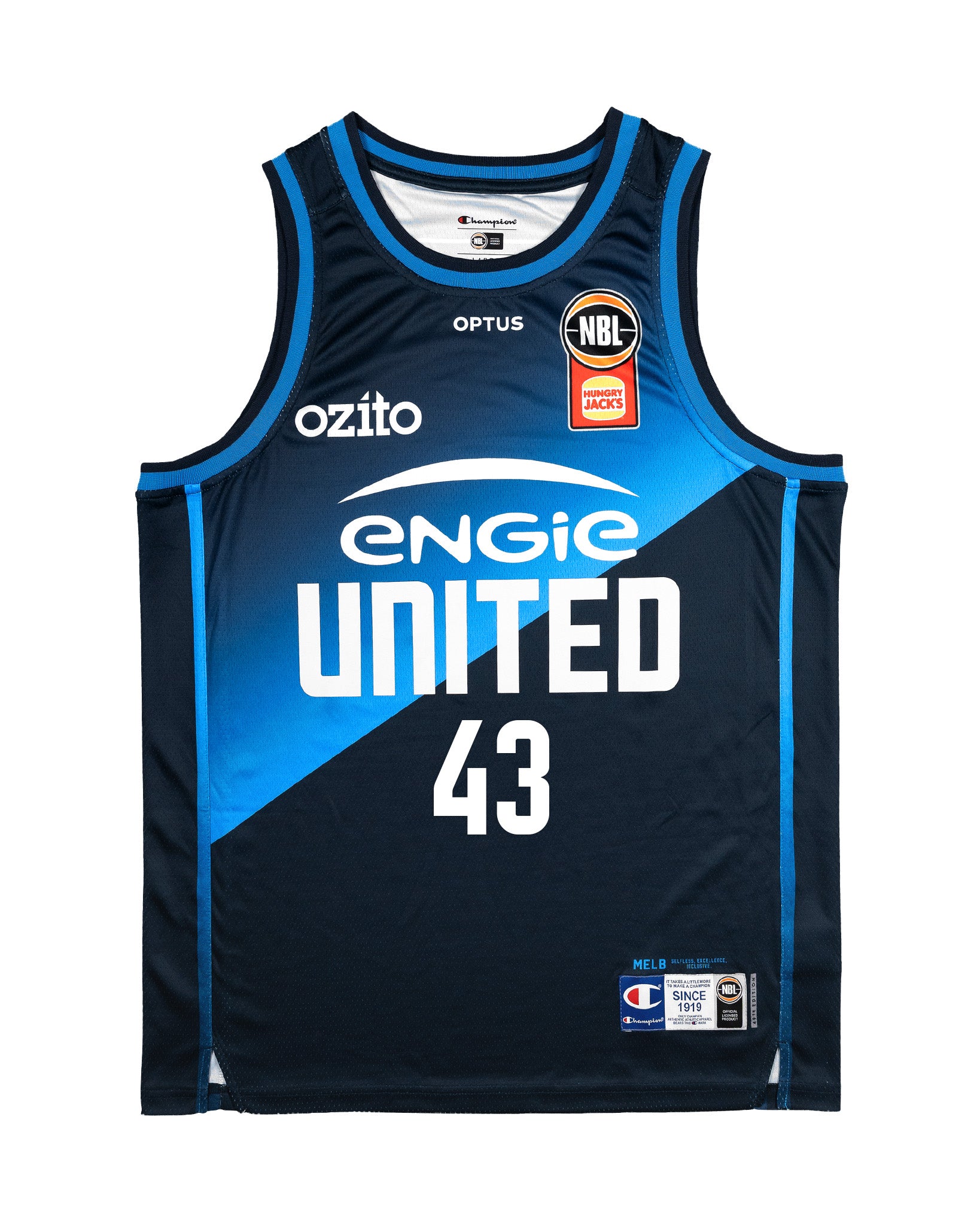 NBL MELBOURNE UNITED PRIMARY JERSEY - CHRIS GOULDING