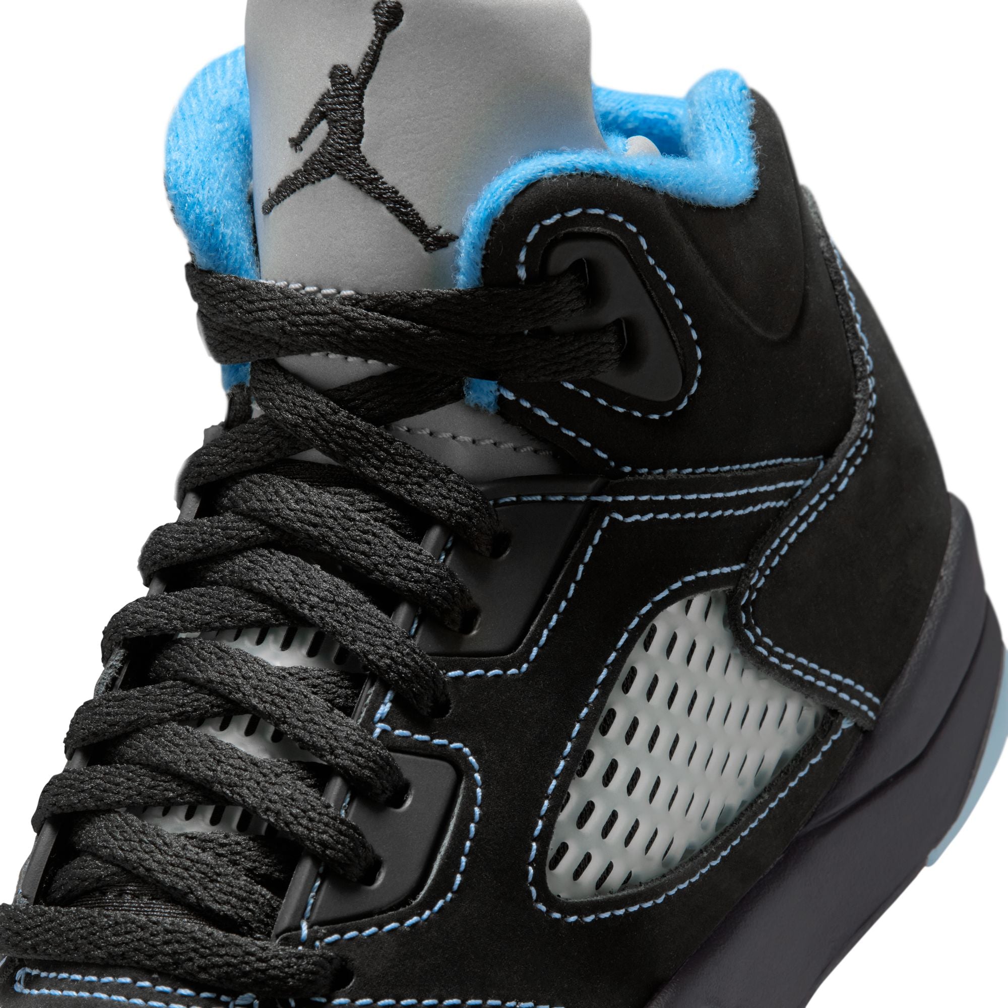 JORDAN 5 RETRO 'BLACK CAROLINA' - KIDS