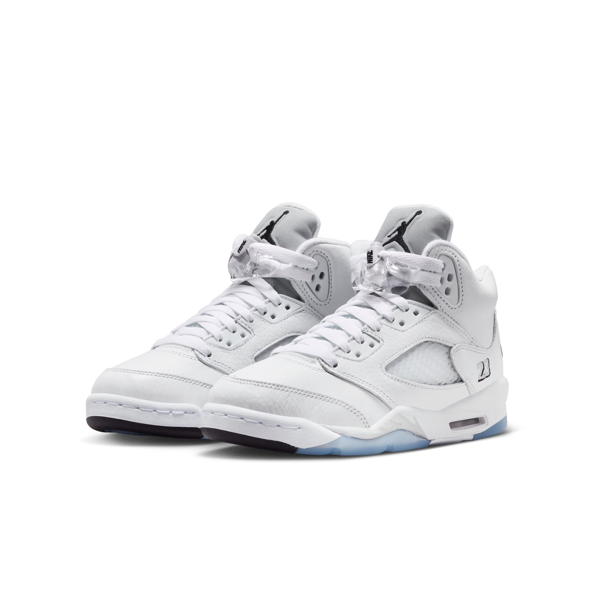 AIR JORDAN 5 RETRO OG 'WHITE METALLIC' - YOUTH