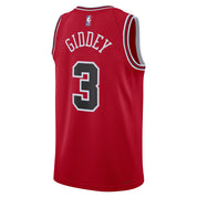 NIKE CHICAGO BULLS ICON SWINGMAN JERSEY - JOSH GIDDEY