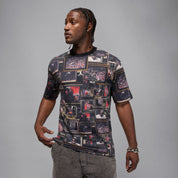 JORDAN M BRK TV AOP SS CREW