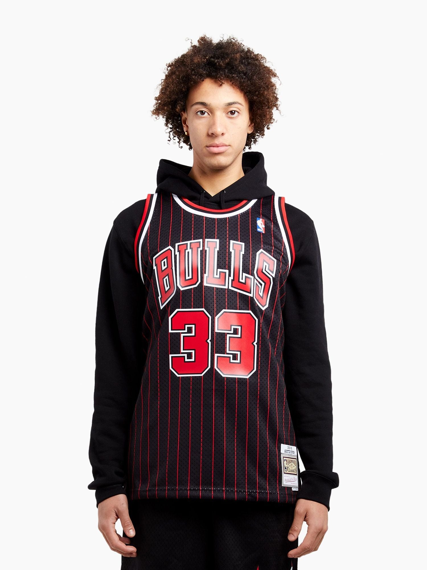 MITCHELL & NESS 95-96 CHICAGO BULLS ALTERNATE SWINGMAN JERSEY - PIPPEN