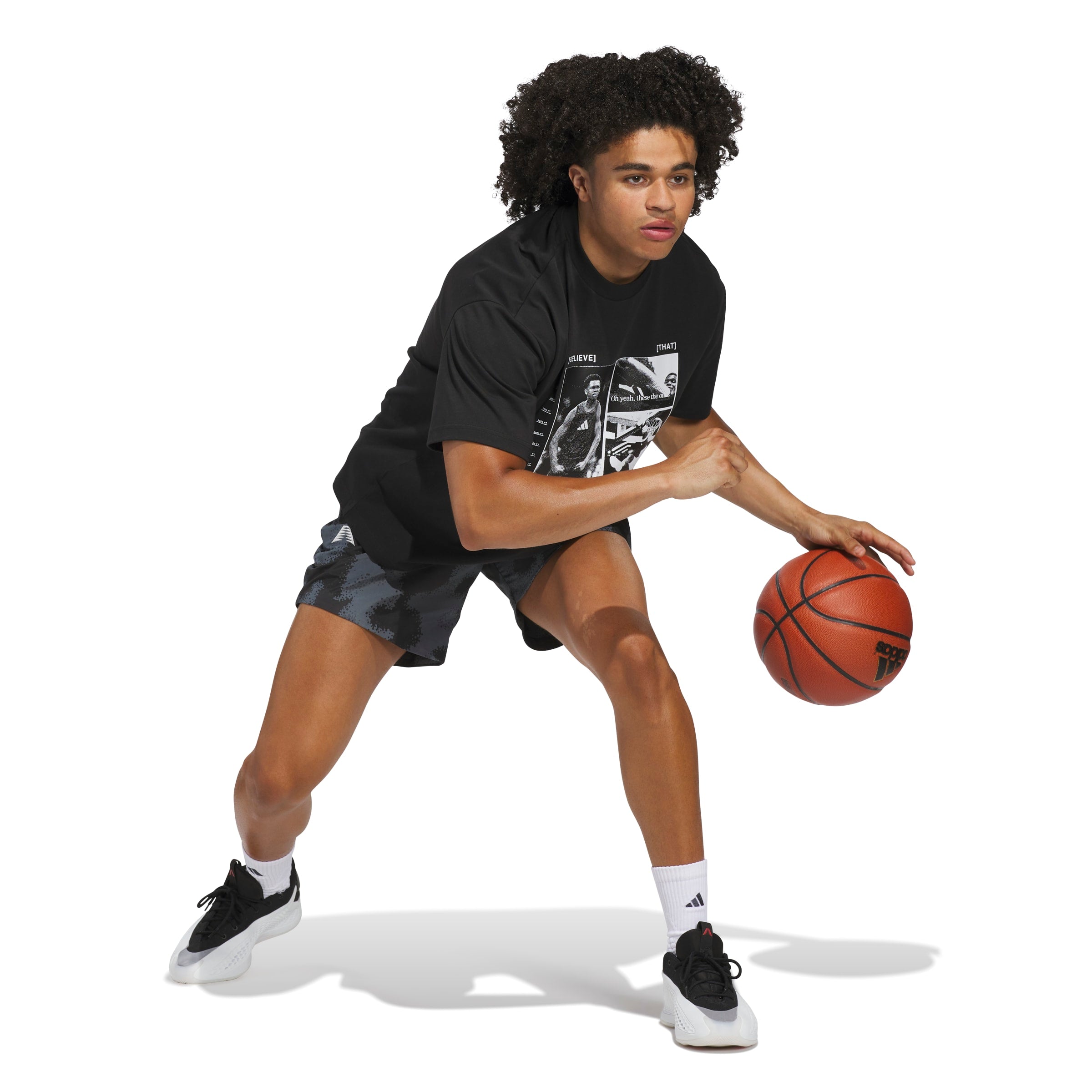 ADIDAS ANTHONY EDWARDS GRAPHIC TEE