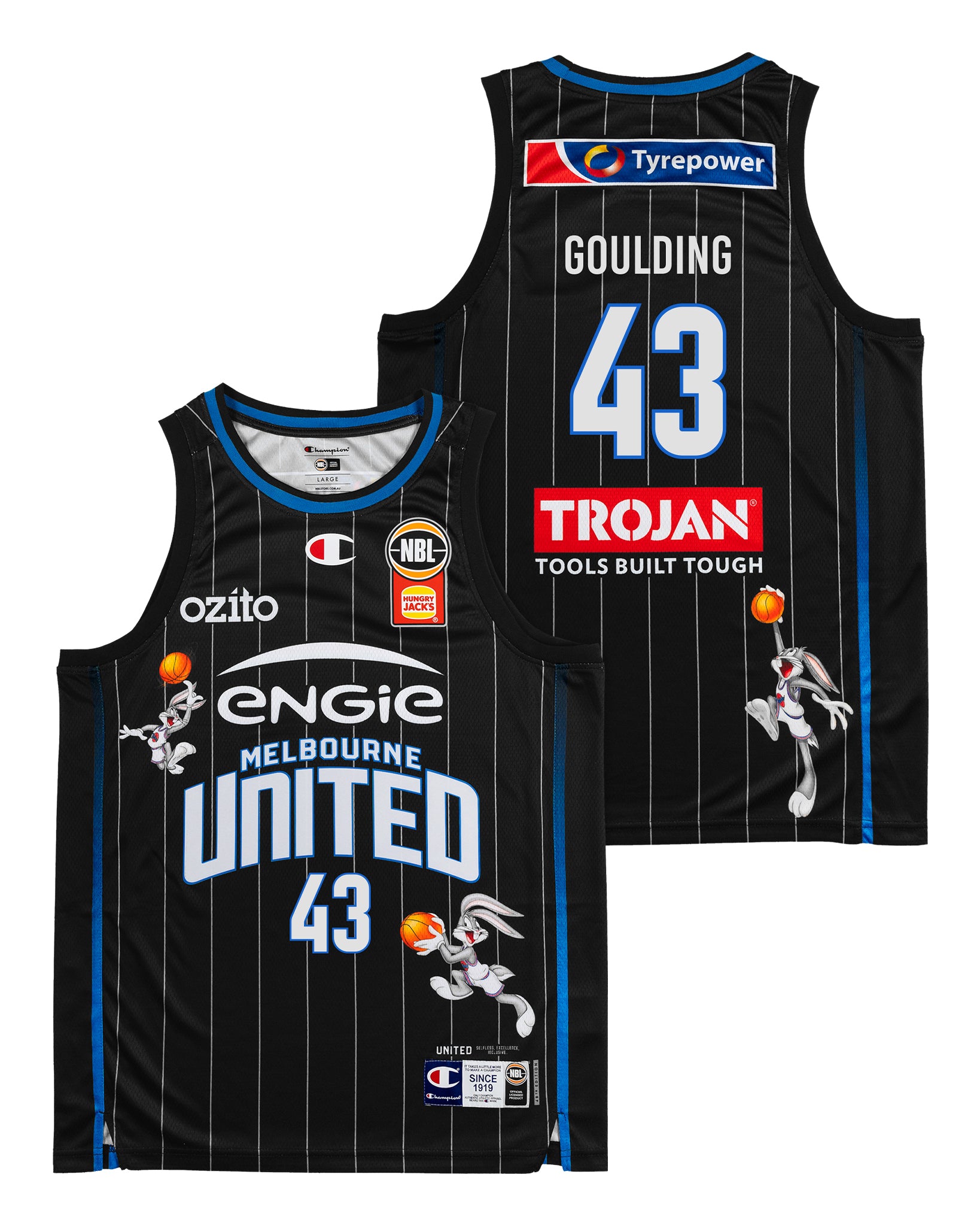 SPACE JAM JERSEY- MELBOURNE UNITED GOULDING