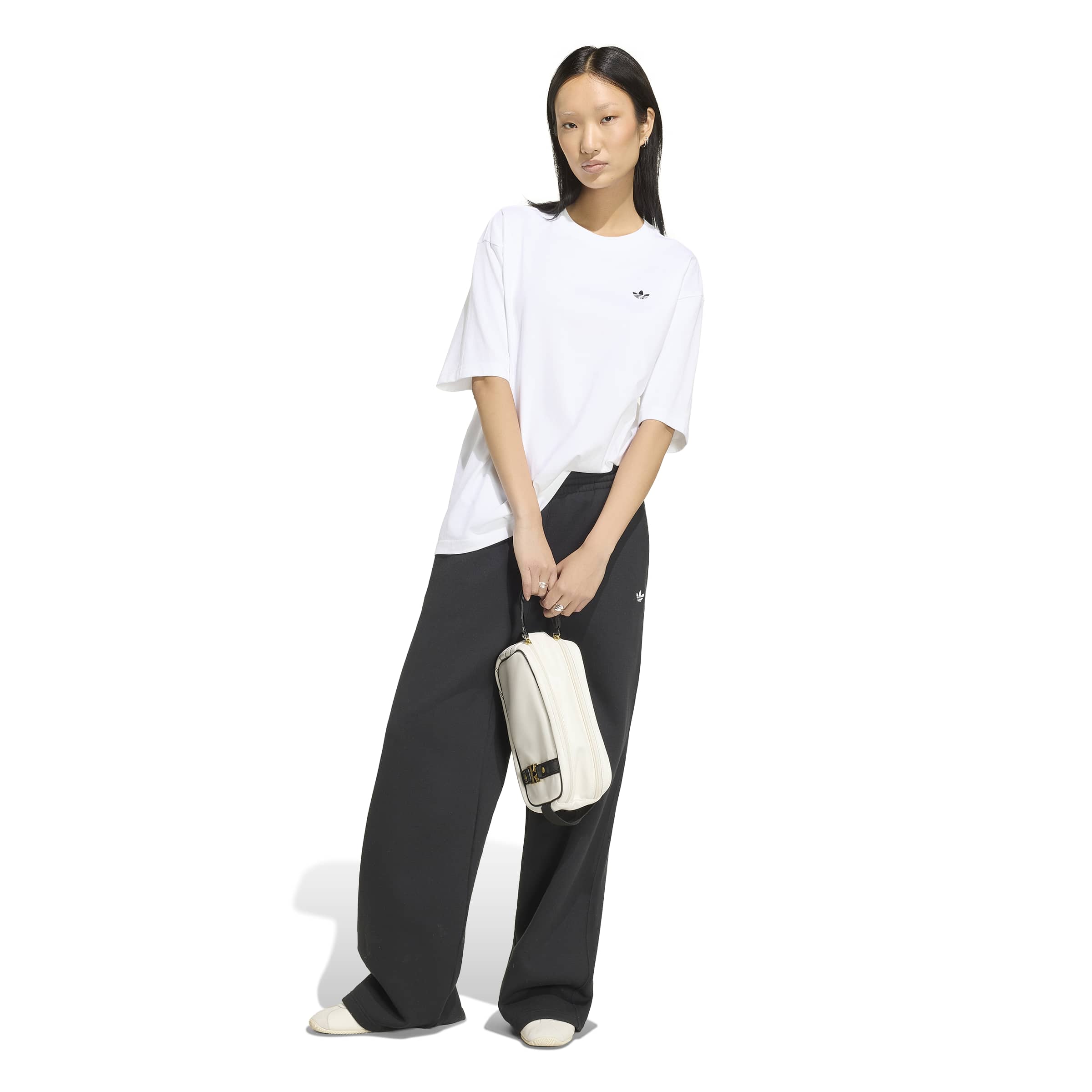 ADIDAS WOMENS ESSENTIALS OVERSIZED TEE