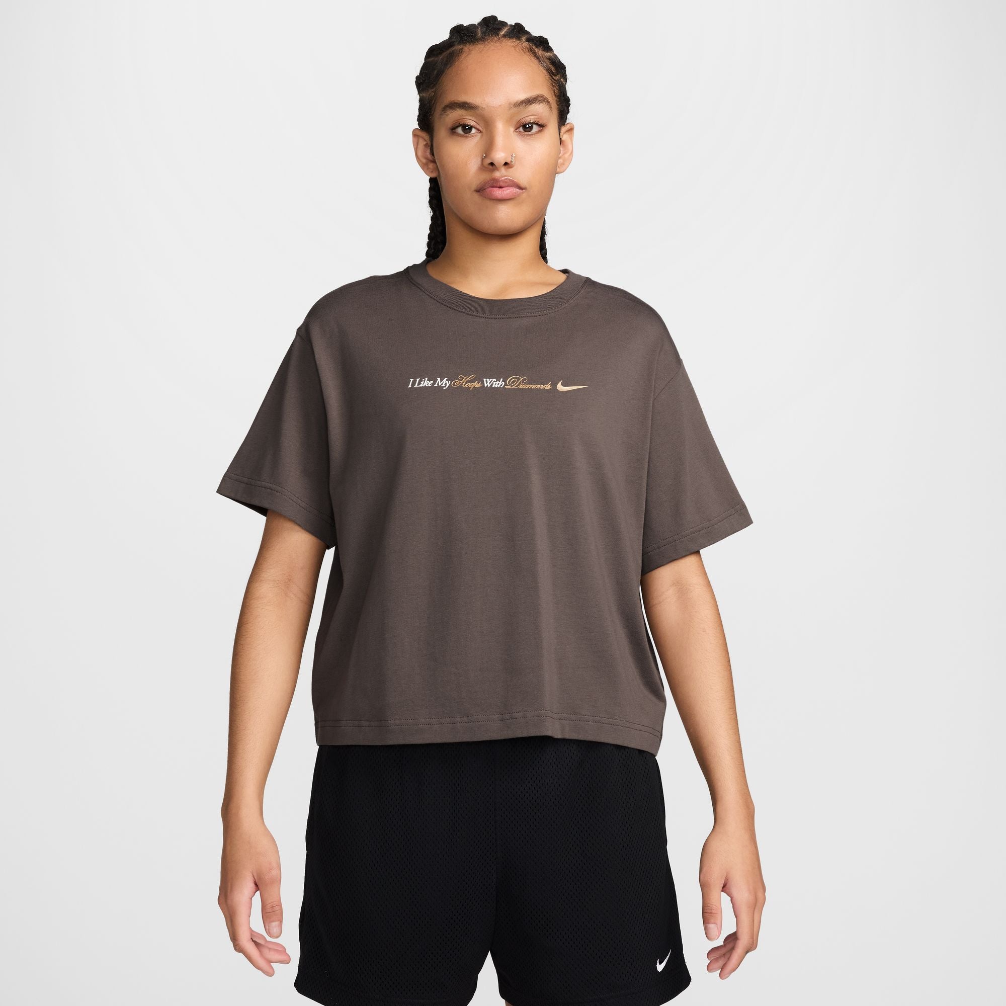 NIKE WOMENS BASKETBALL JEWELRY TEE