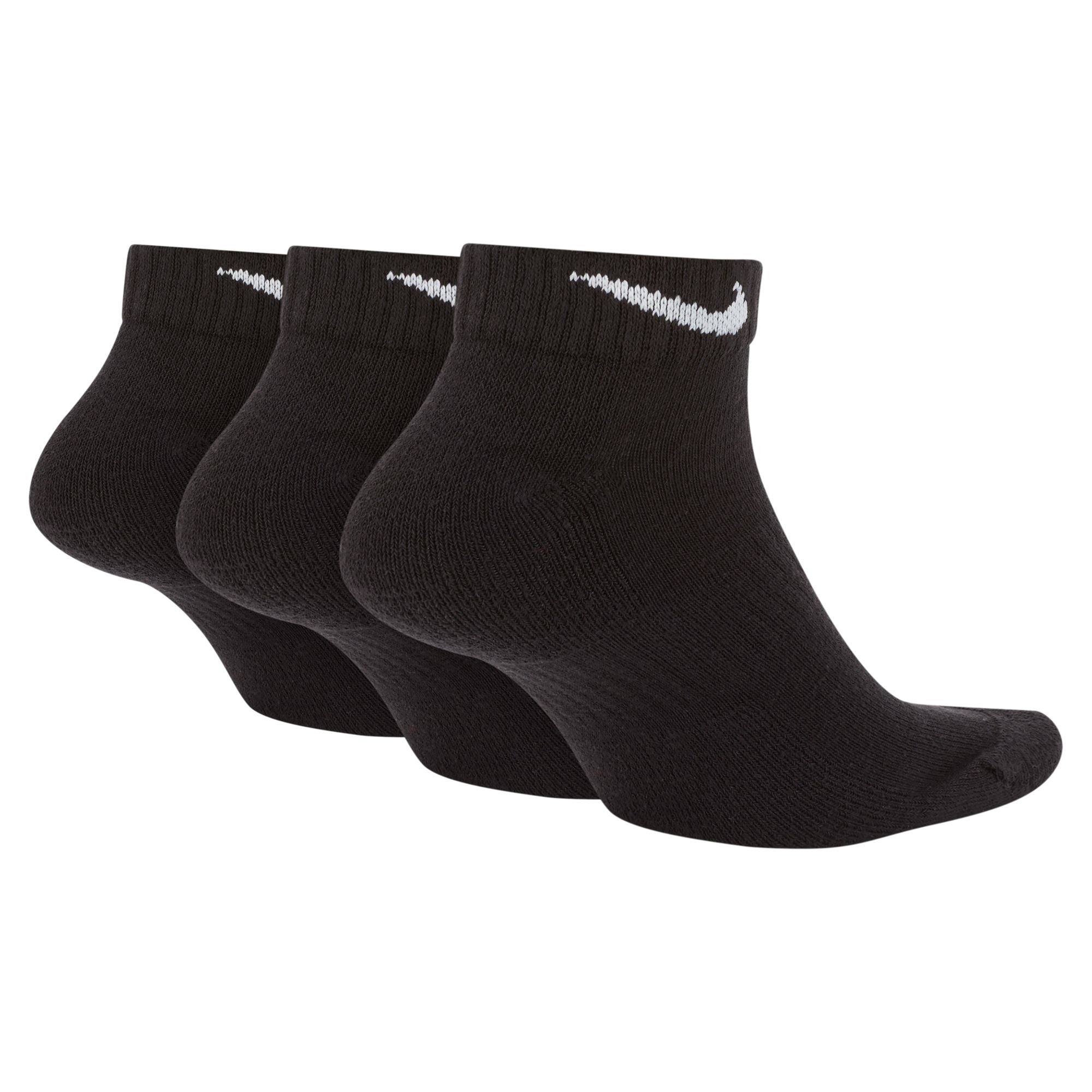 NIKE EVERYDAY CUSHIONED LOW SOCKS 3 PACK