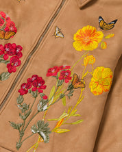 RYOKO RAIN MONARCH CLAY SUEDE WORK JACKET