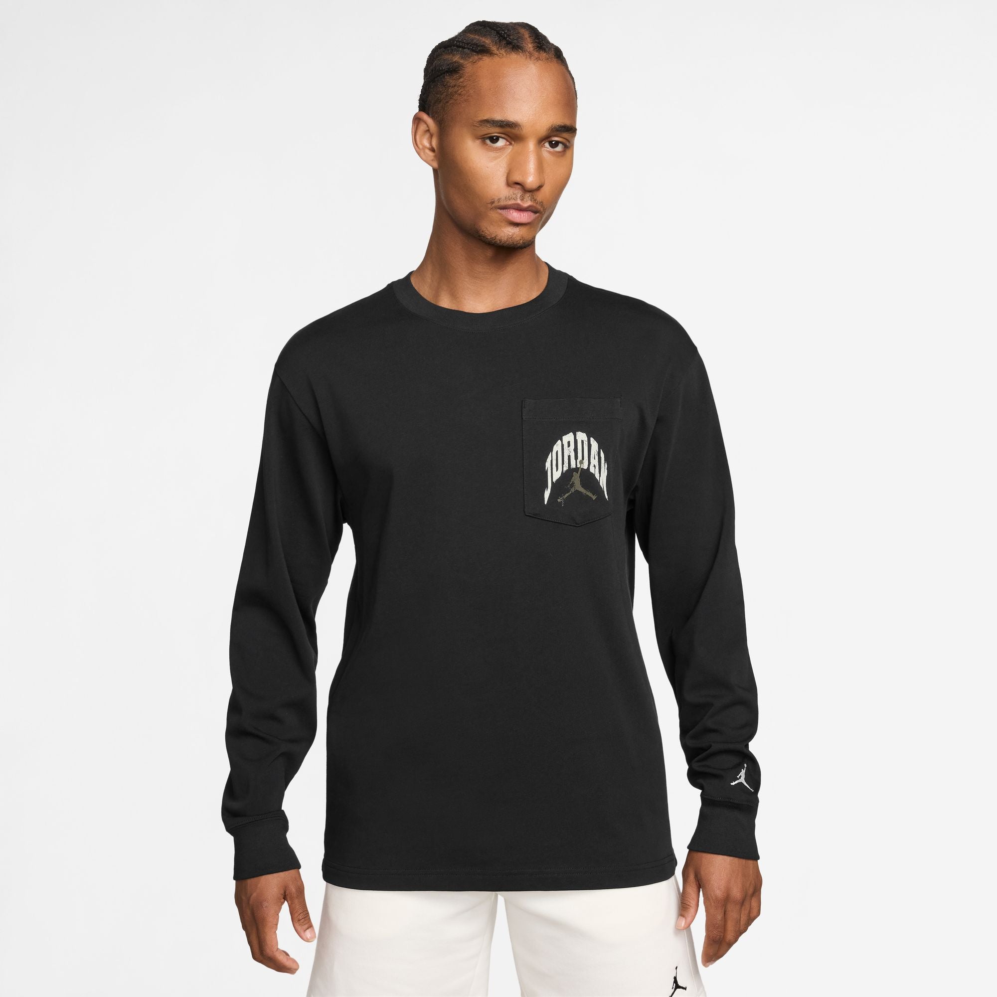 JORDAN M J BRK RLT LS POCKET CREW