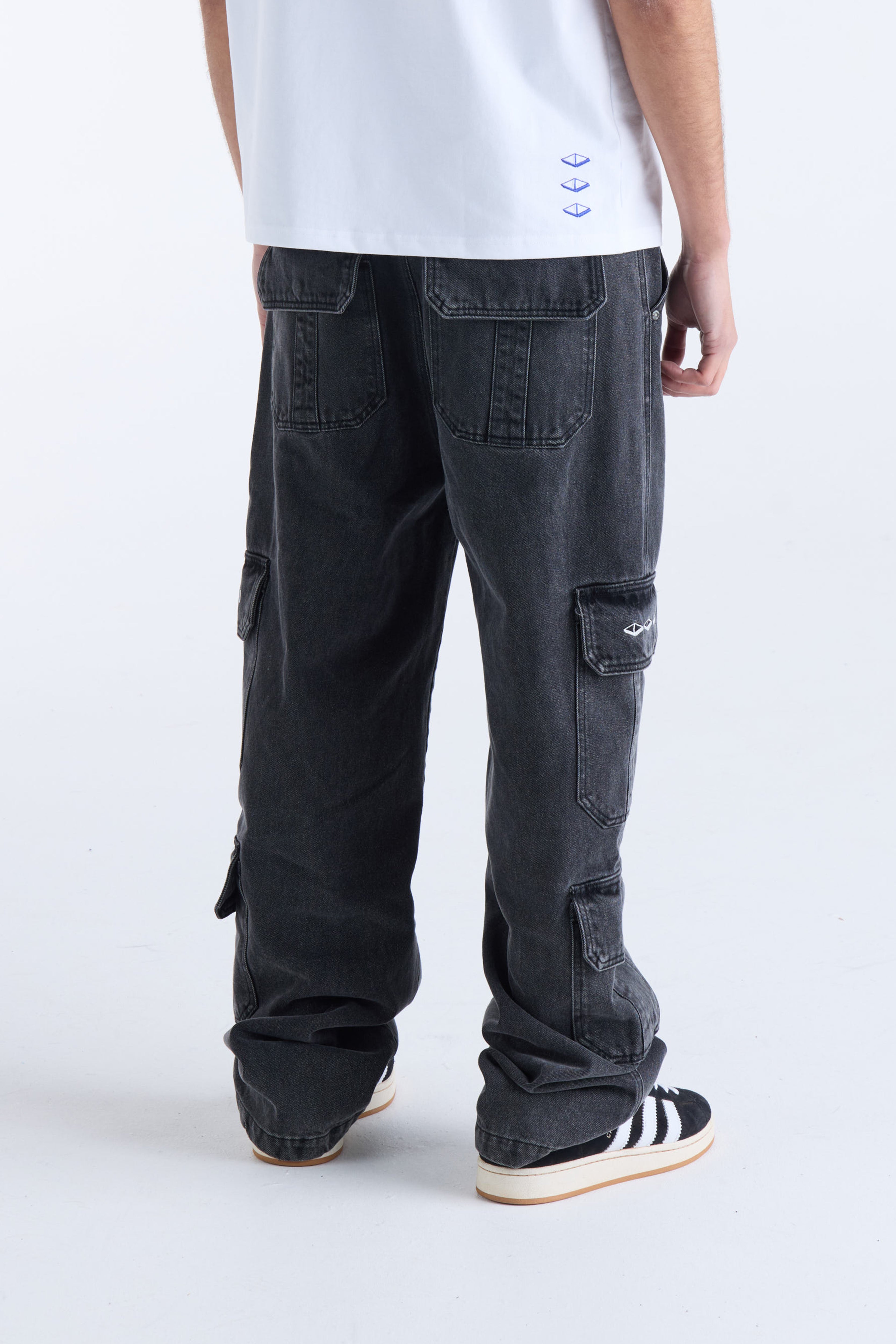 VOUSETI CARGO DENIM PANT