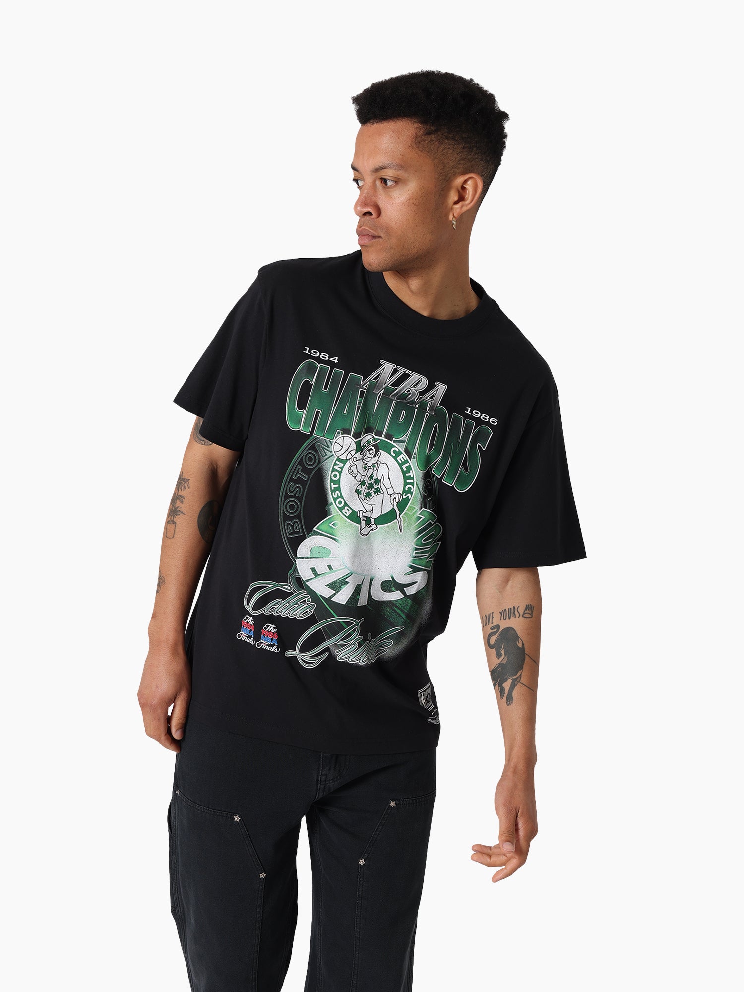 MITCHELL & NESS CELTICS HARDLIGHT TEE
