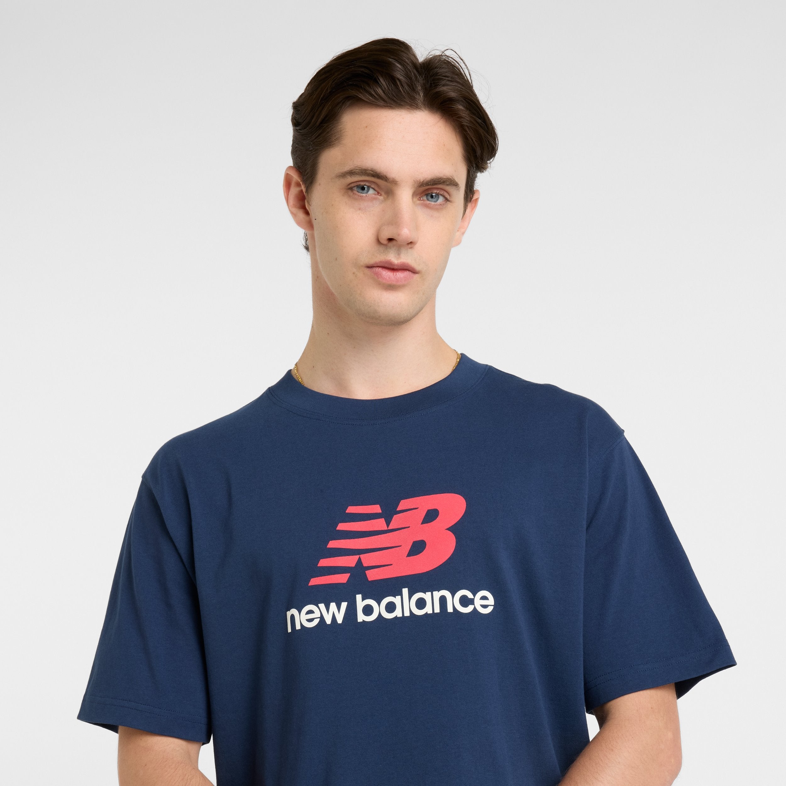 NEW BALANCE ATHLETICS LOGO T-SHIRT-NNY