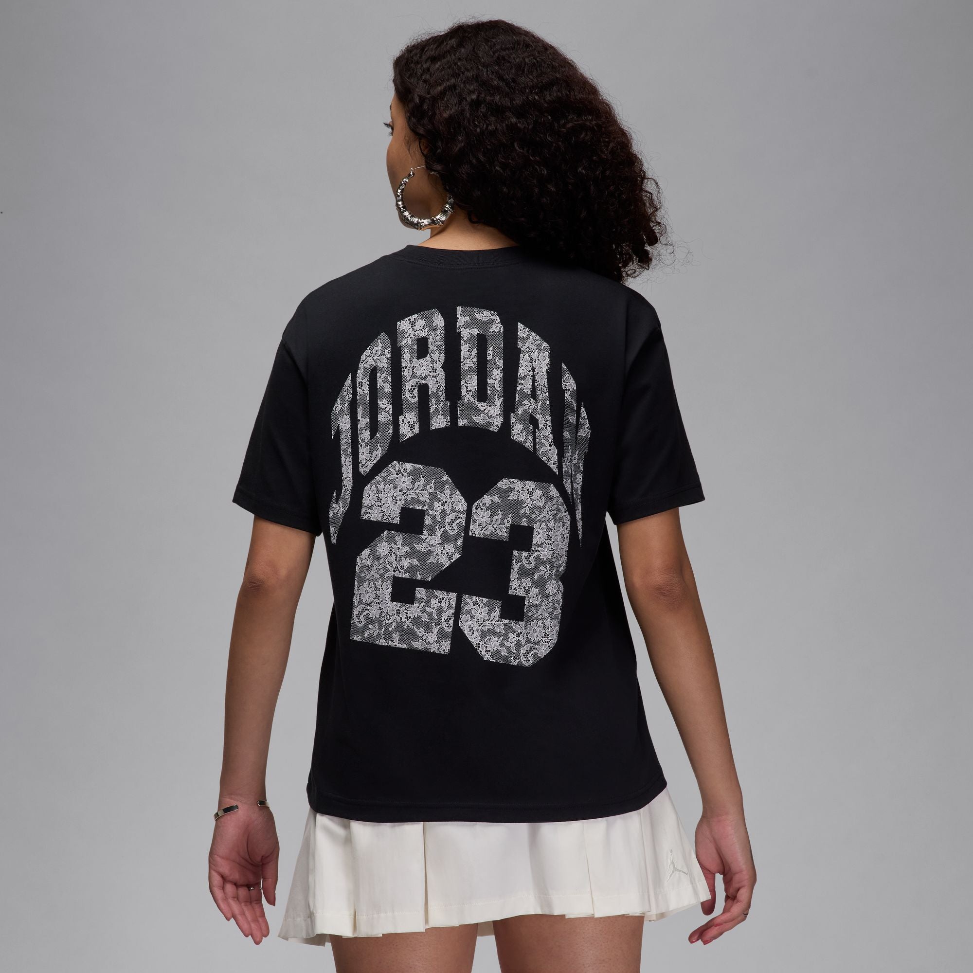JORDAN W BRK SS GF GFX TEE LACE